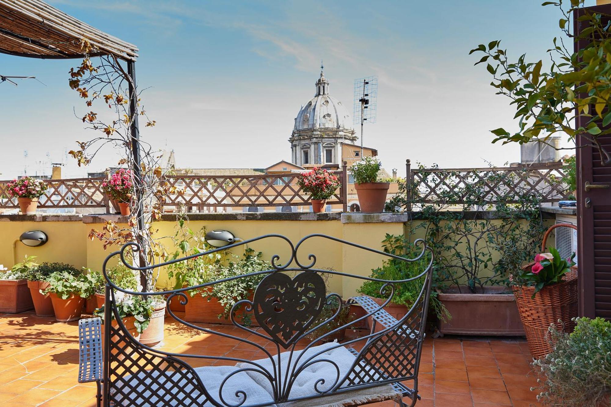 Trasteverehome - Attic Terrace Center Of Rome Baroque Zewnętrze zdjęcie