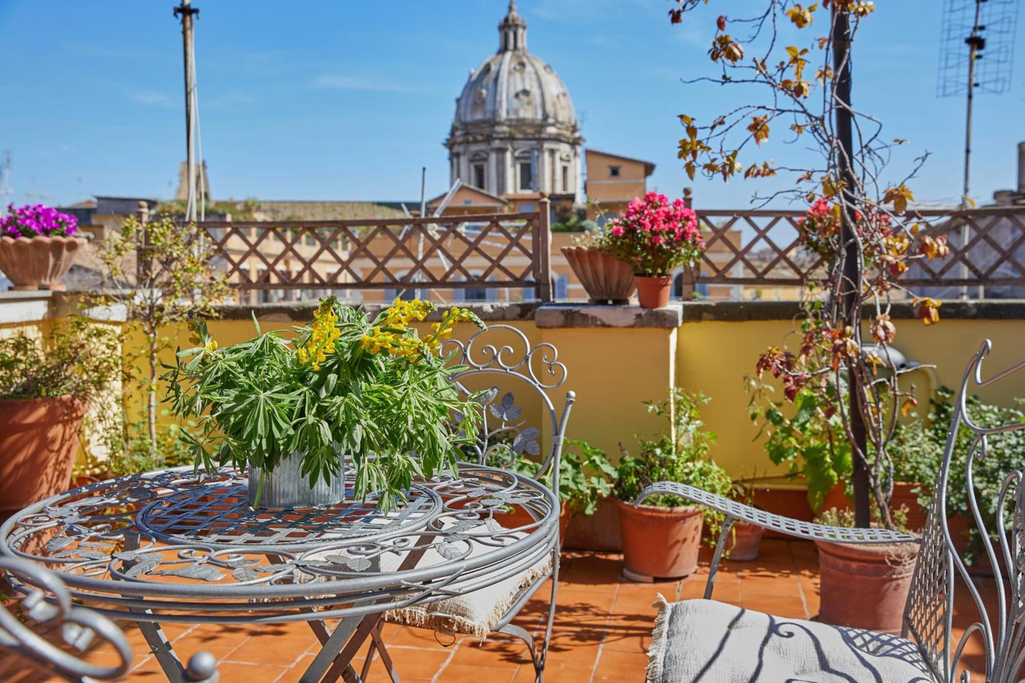 Trasteverehome - Attic Terrace Center Of Rome Baroque Zewnętrze zdjęcie