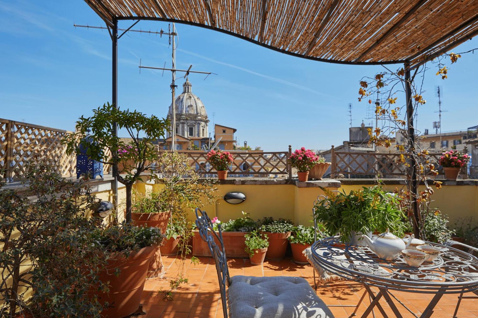 Trasteverehome - Attic Terrace Center Of Rome Baroque Zewnętrze zdjęcie